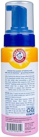 Arm & Hammer Odor Control No-Rinse Dog Foam, Kiwi Blossom, 8 Fl Oz - Image 5