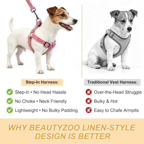 BEAUTYZOO Adjustable No Pull Dog Harness and Leash Set - Image 7
