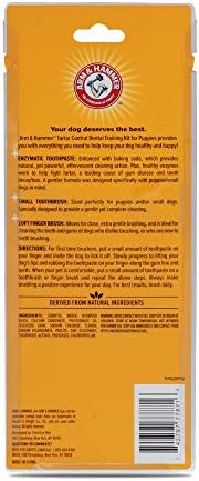 Arm & Hammer Tartar Control Puppy Dental Kit, Vanilla Ginger, 3 Pc, 60-Pack - Image 5
