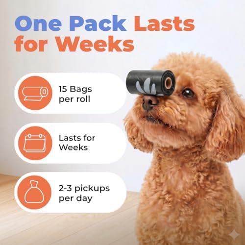 Best Pet Supplies Poop Bags for Dogs - Black, 150 Count - Image 6