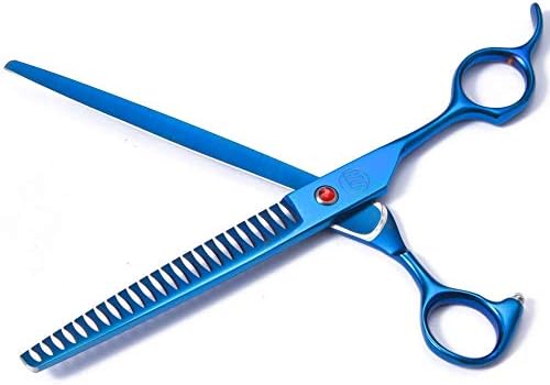 Moontay 8" Professional Dog Grooming Scissors Set of 5 with Pet Comb & Bag - Image 5