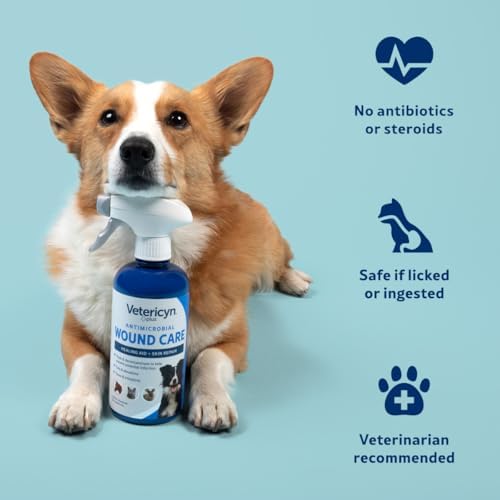 Vetericyn Plus Dog Wound Care Spray | Healing Aid and Skin Repair, Clean Wounds, Relieve Dog Skin Allergies, Safe for All Animals. 16 ounces - Image 5
