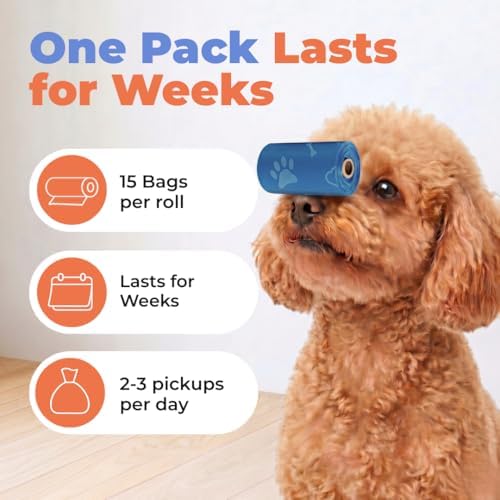 Best Pet Supplies Poop Bags for Dogs - Assorted Colors, 150 Count - Image 6