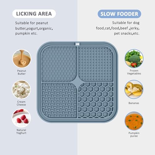 ChefAide 2 Pack Lick Mat for Dogs, Cats & Puppies with Suction Cups - Image 7