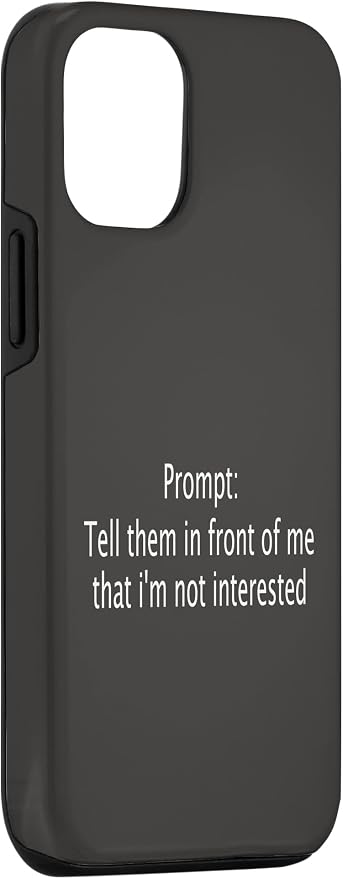 iPhone 14 Funny Sarcastic Prompt Satirical AI Artificial Intelligence Case - Image 3