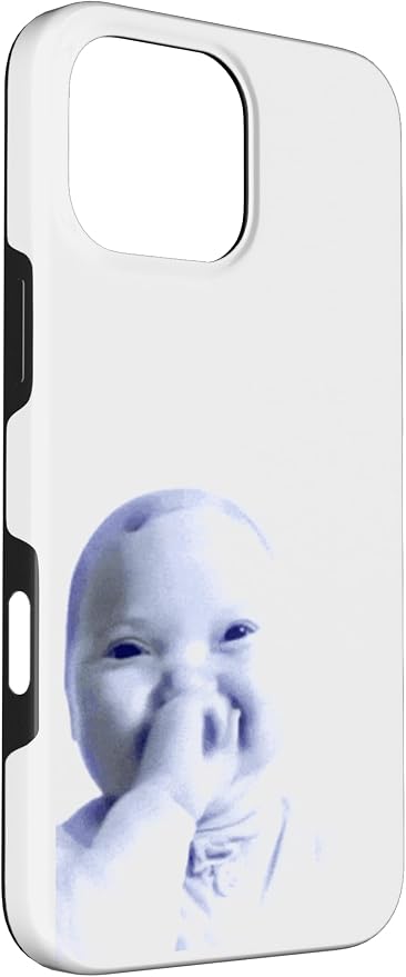 AI Baby Holding Laugh Meme Case for iPhone 16 Pro Max - Image 3