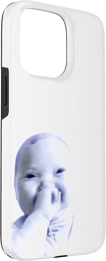 AI Baby Holding Laugh Meme Case for iPhone 15 Pro Max - Image 3