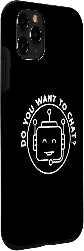 Chatbot - Do You Want To Chat? AI and ML Geek Case for iPhone 11 Pro - Image 3