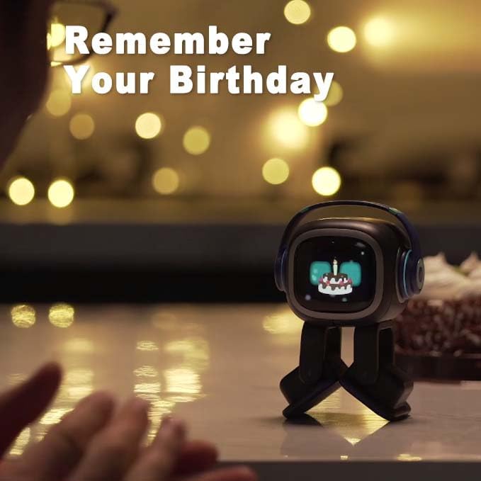 EMOPET AI Desk Robot Companion - ChatGPT Enabled with Voice Commands & Dancing, Interactive AI Robot Pet with Personality, for Adults and Kids - Image 8