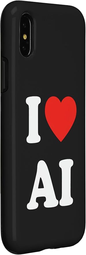 I AI Stem Lover AI Tech Enthusiast Case for iPhone X/XS - Image 3