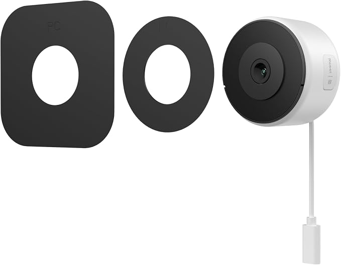 Luna 3MP 2K Window Camera, 2.4GHz & 5GHz WiFi6 Indoor Cameras for Home Security Outdoor, Smart AI Descriptive Motion Alert, Color Night Vision, Stick-On Glass-Angled Mount Wired, Easy & Quick Install - Image 9
