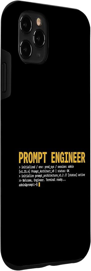 Prompt Engineer Terminal Screen AI Developer Software Coder Case for iPhone 11 Pro Max - Image 3