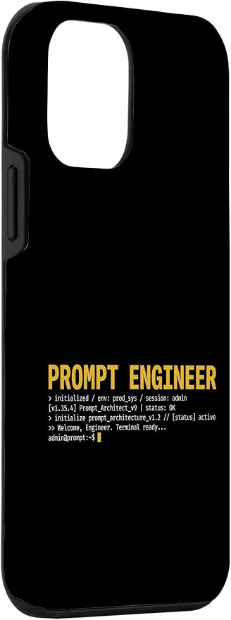 Prompt Engineer Terminal Screen AI Developer Software Coder Case for iPhone 12 mini - Image 3