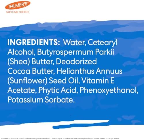 Palmers for Pets Cocoa Butter Dry Skin Relief Spray for Dogs, 8 Fl Oz - Image 7