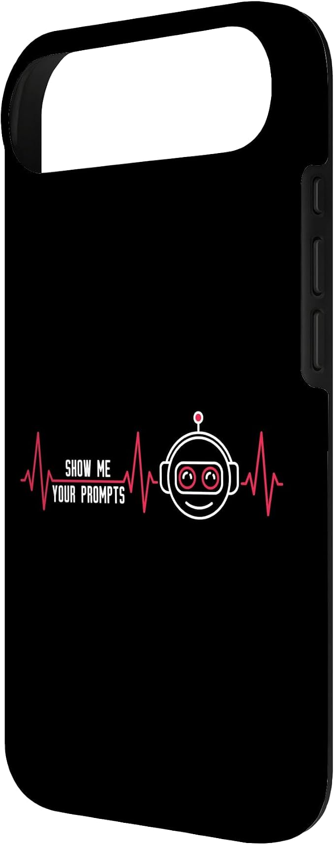 Show Me Your Prompts AI Artificial Intelligence Heartbeat Case for iPhone Air - Image 3