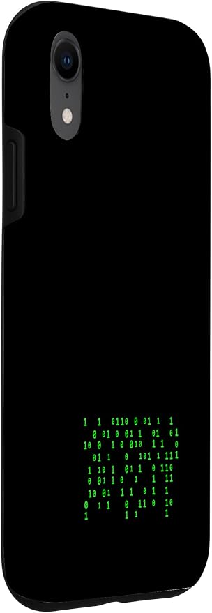 Deep Learning AI Generated Tech for Developers Case for iPhone XR - Image 3