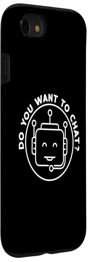Chatbot - Do You Want To Chat? AI and ML Geek Case for iPhone SE (2020) / 7 / 8 - Image 3