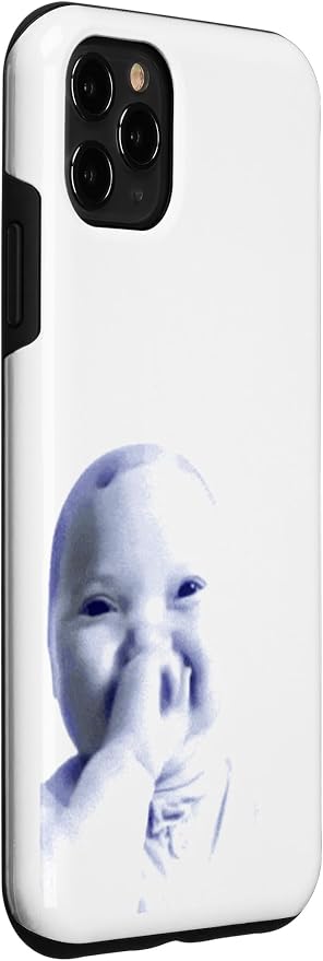 AI Baby Holding Laugh Meme Case for iPhone 11 Pro Max - Image 3