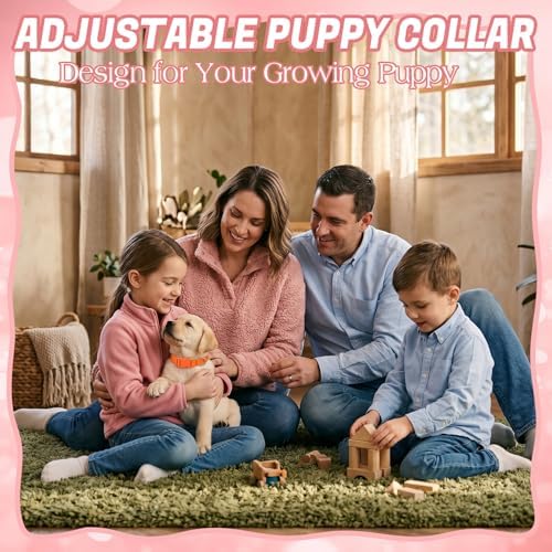 12 Pack Puppy Collars for Litter, Adjustable Puppy ID Collars Multicolor - Image 7