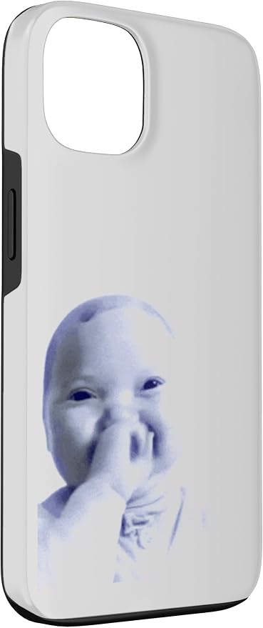 AI Baby Holding Laugh Meme Case for iPhone 13 - Image 3
