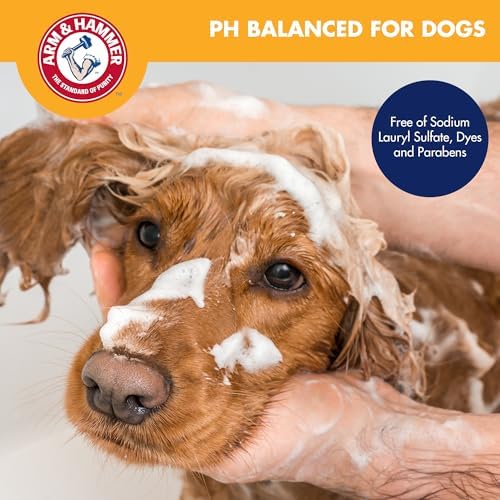Arm & Hammer for Pets Odor Control Pet No-Rinse Foam with Baking Soda, Kiwi Blossom Scent, Best Odor Eliminating Foam for Dogs and Puppies; Waterless Dog Deodorizer, 16 Fl Oz (Pack of 2) - Image 7
