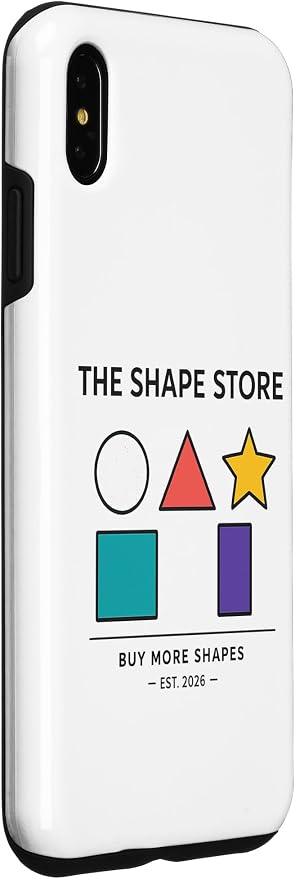 The Shape Store Funny Viral Meme from 2026 AI Humor Case for iPhone Xs Max - Image 3