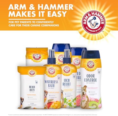 Arm & Hammer Super Deodorizing Dog Spray, Kiwi Blossom, 8 Fl Oz, 6-Pack - Image 7