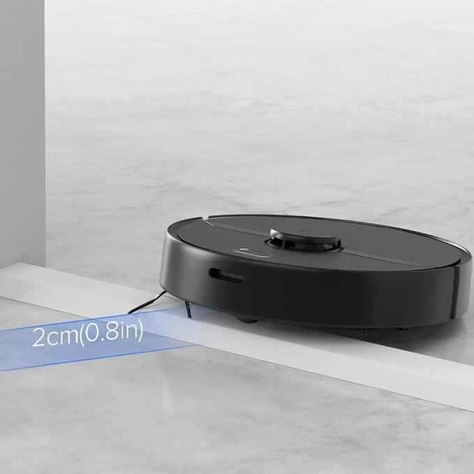 roborock Robot Vacuum and Mop, Robotic Vacuum Cleaner with Lidar Navigation, 2000Pa Suction, Wi-Fi Connected, No-go Zones, Multi-Floor Mapping, Selective Room Cleaning, Ideal for Home with Pets - Image 4