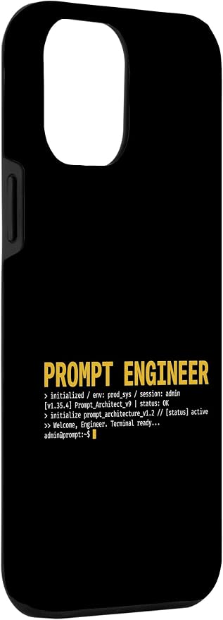 Prompt Engineer Terminal Screen AI Developer Software Coder Case for iPhone 12 Pro Max - Image 3