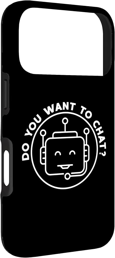 Chatbot - Do You Want to Chat? AI and ML Geek Case for iPhone 17 Pro - Image 3
