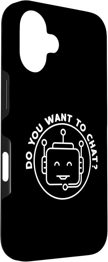 Chatbot - Do You Want to Chat? AI and ML Geek Case for iPhone 16 - Image 3