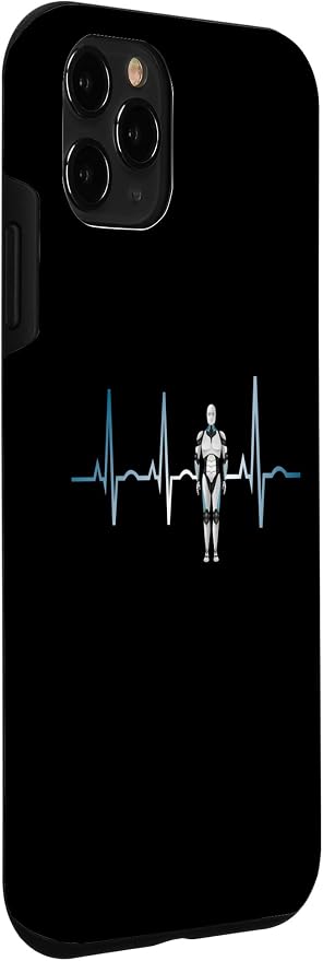 iPhone 11 Pro Ai Heartbeat Love Ai EKG Heart Funny Idea for Ai lover Case - Image 3