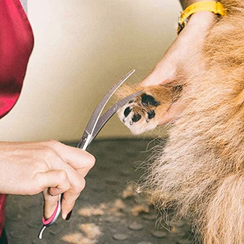 Gimars 7.0in Professional 4CR Stainless Steel Safety Round Tip 6 in 1 Dog Grooming Scissors Heavy Duty Titanium Coated Pet Grooming Scissor for Dogs, Cats and Other Animals - Image 7