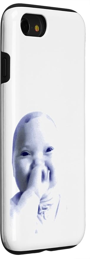 AI Baby Holding Laugh Meme Case for iPhone SE (2020) / 7/8 - Image 3