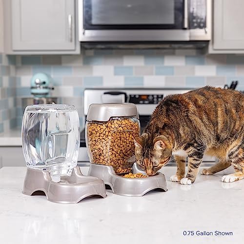 Petmate Pet Cafe Water Dispenser, .75 GAL, Pearl Tan - Image 7