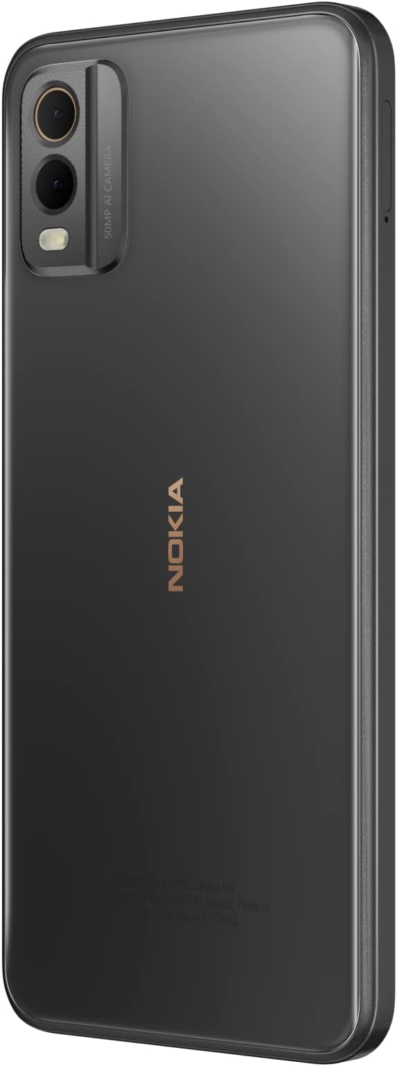 Nokia C32 | Android 13 | 3-Day Battery | Dual SIM | 50MP Dual Camera | 4/128GB | 6.5-Inch Screen | Unlocked GSM Smartphone | Not Compatible with Verizon or AT&T | Charcoal - Image 5