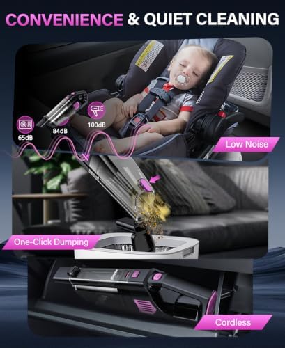 Gxzsk Handheld Vacuum Cordless, Hand Held Car Vacuum, Hand Vacuum - Image 7