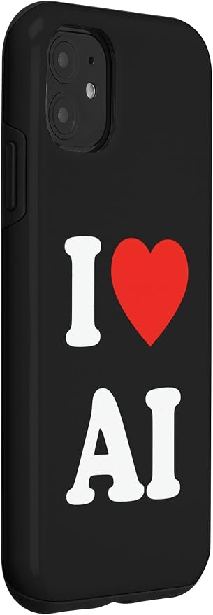 I AI Stem Lover AI Tech Enthusiast Case for iPhone 11 - Image 3