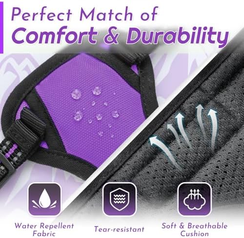 Eagloo Dog Harness for Small Dogs, No Pull Pet Vest with 2 Leash Clips - Image 7