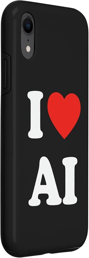 I AI Stem Lover AI Tech Enthusiast Case for iPhone XR - Image 3