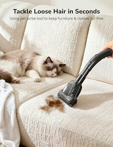 Aspiron Canister Vacuum,1700W/45KPA Bagged Vacuum Cleaner,Easy to Push - Image 6