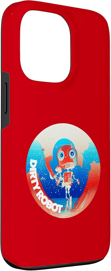 Dirty Robot my computer friend brand AI computing code cobot Case for iPhone 13 Pro - Image 3