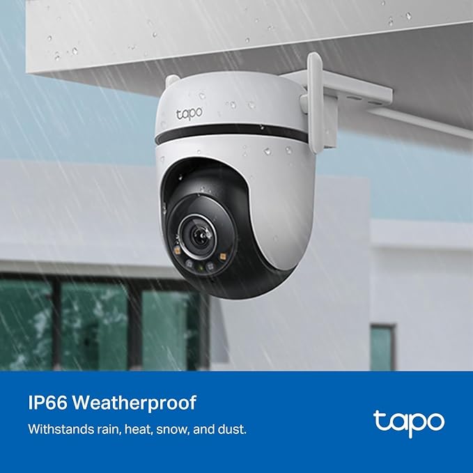 TP-Link Tapo 2K QHD Outdoor Pan/Tilt Wi-Fi Security Camera, 360° View, Motion Tracking, Color Night Vision, Free Person/Vehicle/Motion Detection, Cloud & SD Card Storage, 24/7 Recording, Tapo C520WS… - Image 12