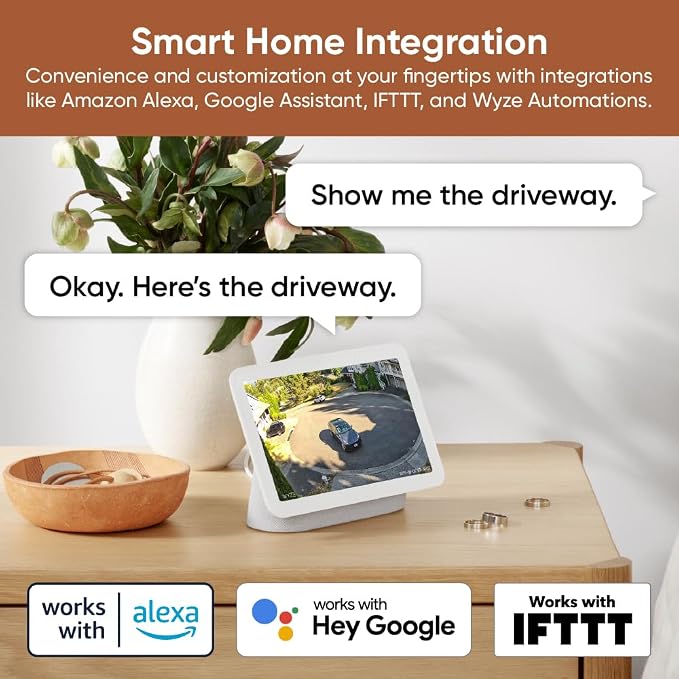 WYZE Cam Pan v4, 4K Smart Security Camera, AI Indoor/Outdoor Cameras for Home Security, Baby & Pet, Color Night Vision, 360° Pan/Tilt/8 x Digital Zoom, 2.4G & 5G, Works with Alexa & Google Assistant - Image 14