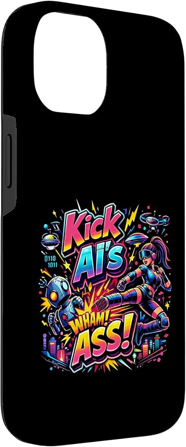 Tech Human vs AI Case for iPhone 14 - Image 3