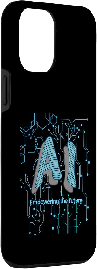 AI Circuit Board Tech Design for programmers & Engineers Case for iPhone 12 Pro Max - Image 3