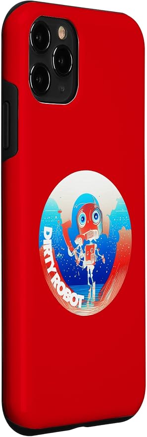 Dirty Robot my computer friend brand AI computing code cobot Case for iPhone 11 Pro - Image 3