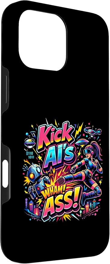 Tech Human vs AI Case for iPhone 16 Pro Max - Image 3