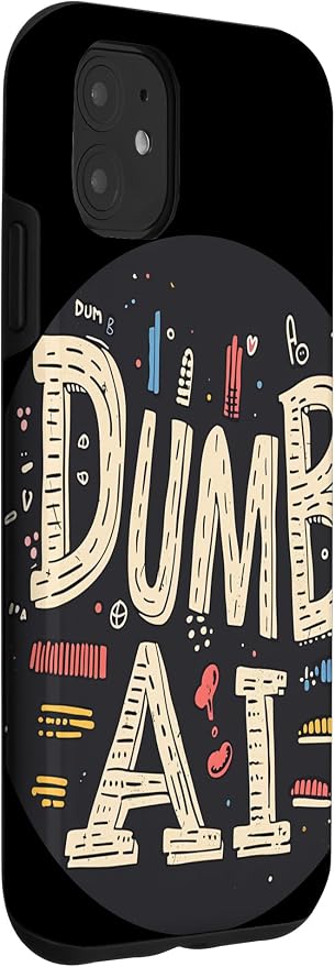 iPhone 11 Dumb AI Stamp Costume Case - Image 3