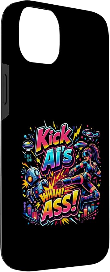 Tech Human vs AI Case for iPhone 14 Plus - Image 3